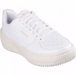 ) Grand 92 - Be Lifted | White/Natural | Women's Casual Leather-Look Trainers - 4 (Adults'
