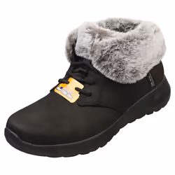 Skechers Slip-ins On The Go Joy Vegan Womens Fashion Shoes in Black Grey - 6