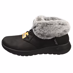 Skechers Slip-ins On The Go Joy Vegan Womens Fashion Shoes in Black Grey - 6