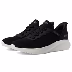 SKECHERS Men's Hands Free Slip-ins Bobs Squad Chaos-Daily Hype Sneaker