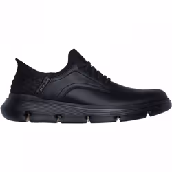 ) Slip-ins: Garza - Gervin | Black | Men's Oxford-Style Slip-on Shoes - 7 (Adults'