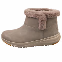 Skechers On The Go Stellar Waterproof Womens Casual Boots in Dark Taupe - 7