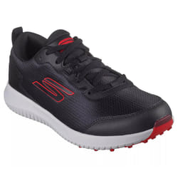 Skechers Mens 2024 Go Golf Max Fairway 4 Water Repellent Lightweight Golf Shoes - UK 9, Black/Red
