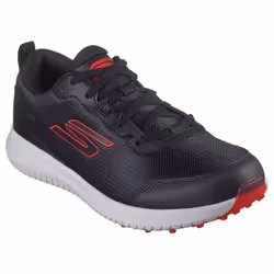 Skechers Mens 2024 Go Golf Max Fairway 4 Water Repellent Lightweight Golf Shoes - UK 10.5, Black/Red