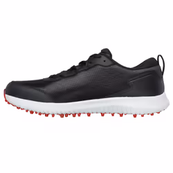 Skechers Mens 2024 Go Golf Max Fairway 4 Water Repellent Lightweight Golf Shoes - UK 10.5, Black/Red