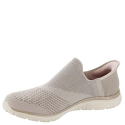 Skechers Women's Virtue-Sleek Sneaker  Taupe=TPE  8