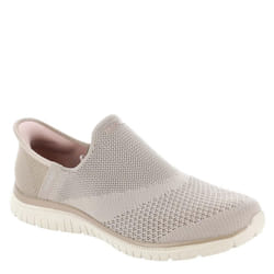 Skechers Women's Virtue-Sleek Sneaker, Taupe=TPE, 10