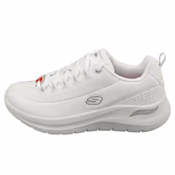 Skechers Arch Fit 2.0 Star Bound Womens Fashion Trainers in White Silver - 7 UK