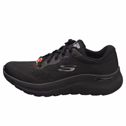 Skechers Arch Fit 2.0 Vegan Womens Casual Trainers in Black - 5 - Additional view 2