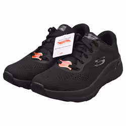 Skechers Arch Fit 2.0 Vegan Womens Casual Trainers in Black - 5 - Additional view 5
