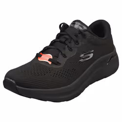 Skechers Arch Fit 2.0 Vegan Womens Casual Trainers in Black - 7 UK