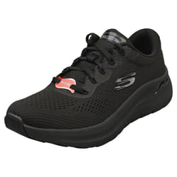 Skechers Arch Fit 2.0 Vegan Womens Casual Trainers in Black - 7 UK