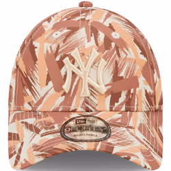 New Era New York Yankees Painted 9FORTY Adjustable Strapback Cap Hat - Multi