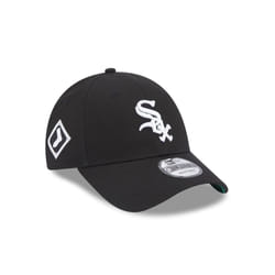 New Era Mens Team Side Patch 940 Adjustable Cap ~ Chicago White Sox black