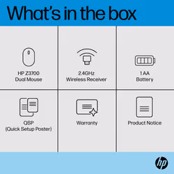 HP Z3700 Dual Black Mouse - Additional view 4