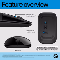 HP Z3700 Dual Black Mouse - Additional view 6