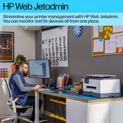 HP OfficeJet Pro 9130b Wireless All-in-One Color Printer, Two-sided printing; Copier, Scanner - Additional view 8