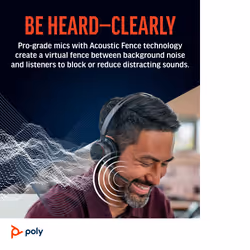 POLY Voyager Focus 2 USB-A Headset - Additional view 5