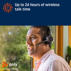 POLY Voyager 4310 USB-A Headset +BT700 dongle - Additional view 4