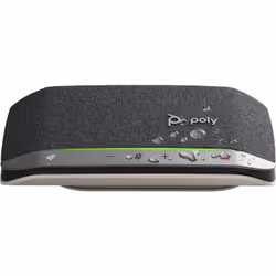 POLY Sync 20 USB-A Speakerphone, PC, Silver, 0.715 m, IP64, Windows 10, 100 - 7800 Hz