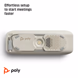POLY Sync 40+ Microsoft Teams Certified USB-A USB-C Speakerphone +BT700 USB-A Adapter - Additional view 4