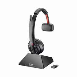 HP Poly Savi 8210 UC DECT 1920-1930 MHz USB-A Headset - Additional view 2