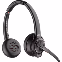 HP Poly Savi 8220 UC Microsoft Teams Certified DECT 1920-1930 MHz USB-A Headset - Additional view 2