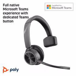 POLY Voyager 4310 Microsoft Teams Certified USB-C Headset +BT700 dongle - Additional view 7