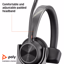 POLY Voyager 4310 USB-C Headset +BT700 dongle +Charging Stand - Additional view 6
