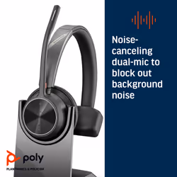POLY Voyager 4310 USB-C Headset +BT700 dongle +Charging Stand - Additional view 8