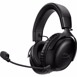 HyperX Cloud III Wireless - Gaming Headset, Wired & Wireless, Gaming, 10 - 21000 Hz, Headset, Black