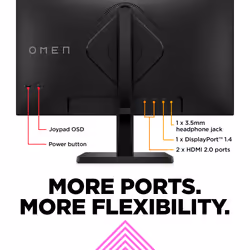 OMEN by HP 23.8 inch FHD 165Hz Gaming Monitor - OMEN 24 - Additional view 4
