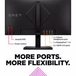 OMEN by HP 23.8 inch FHD 165Hz Gaming Monitor - OMEN 24 - Additional view 8