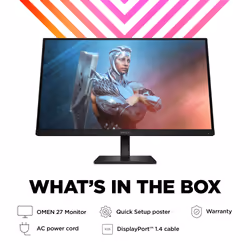 OMEN by HP 27 inch FHD 165Hz Gaming Monitor - OMEN 27 - Additional view 5
