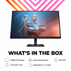 OMEN by HP 27 inch FHD 165Hz Gaming Monitor - OMEN 27 - Additional view 5