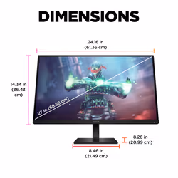 OMEN by HP 27 inch UHD 144Hz Gaming Monitor - OMEN 27k - Additional view 6