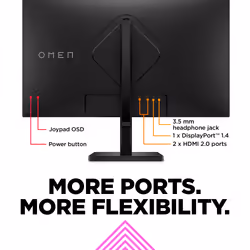 OMEN by HP 31.5 inch QHD 165Hz Gaming Monitor - OMEN 32q - Additional view 5