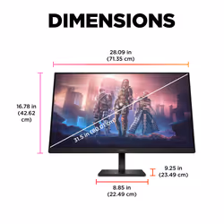 OMEN by HP 31.5 inch QHD 165Hz Gaming Monitor - OMEN 32q - Additional view 7
