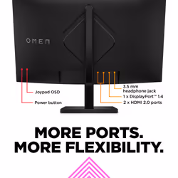 OMEN by HP 31.5 inch QHD 165Hz Curved Gaming Monitor - OMEN 32c - Additional view 4