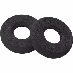 POLY Savi 7300 Leatherette Ear Cushion (1 Piece), Cushion/ring set, Black