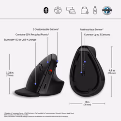 HP 925 Ergonomic Vertical Mouse - Additional view 5