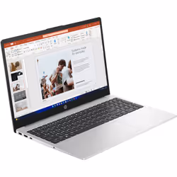 HP 255 G10 AMD Ryzen™ 5 7530U Laptop 39.6 cm (15.6") Full HD 16 GB DDR4-SDRAM 512 GB SSD Wi-Fi 6 (802.11ax) Windows 11 Pro Silver