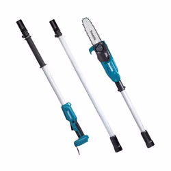 Makita DUA200Z 18V LXT 200mm Telescopic Extension Pole Saw + Extension - Bare