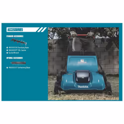 Makita DUV320Z Cordless Brushless LXT 18V Scarifier 32cm - Bare Unit - Additional view 4