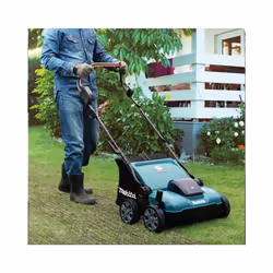 Makita DUV320RT Cordless Brushless LXT 18V Scarifier 32cm 5.0Ah Battery Charger