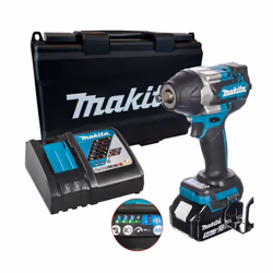 Makita DTW700RT 18v LXT Brushless Impact Wrench 1/2" Drive 4 Stage 1x5ah