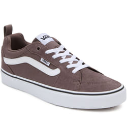 Vans Mens Filmore Suede Low Rise Trainers Sneakers Shoes - 10 UK, Deep Taupe
