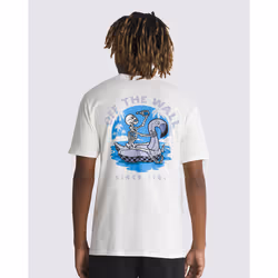 Vans Stay Cool Short Sleeve Mens T Shirt Cream - X-Large
