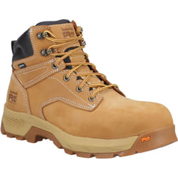 ) Timberland Pro Titan 6" Leather Wheat Safety Boots - Brown, 8 (Adults'