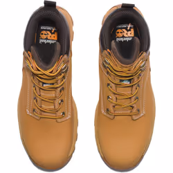 ) Timberland Pro Titan 6" Leather Wheat Safety Boots - Brown, 10 (Adults'